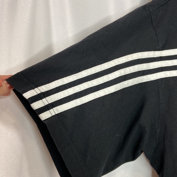 Adidas cropped tri-stripe crop top XL - Picture 13 of 16